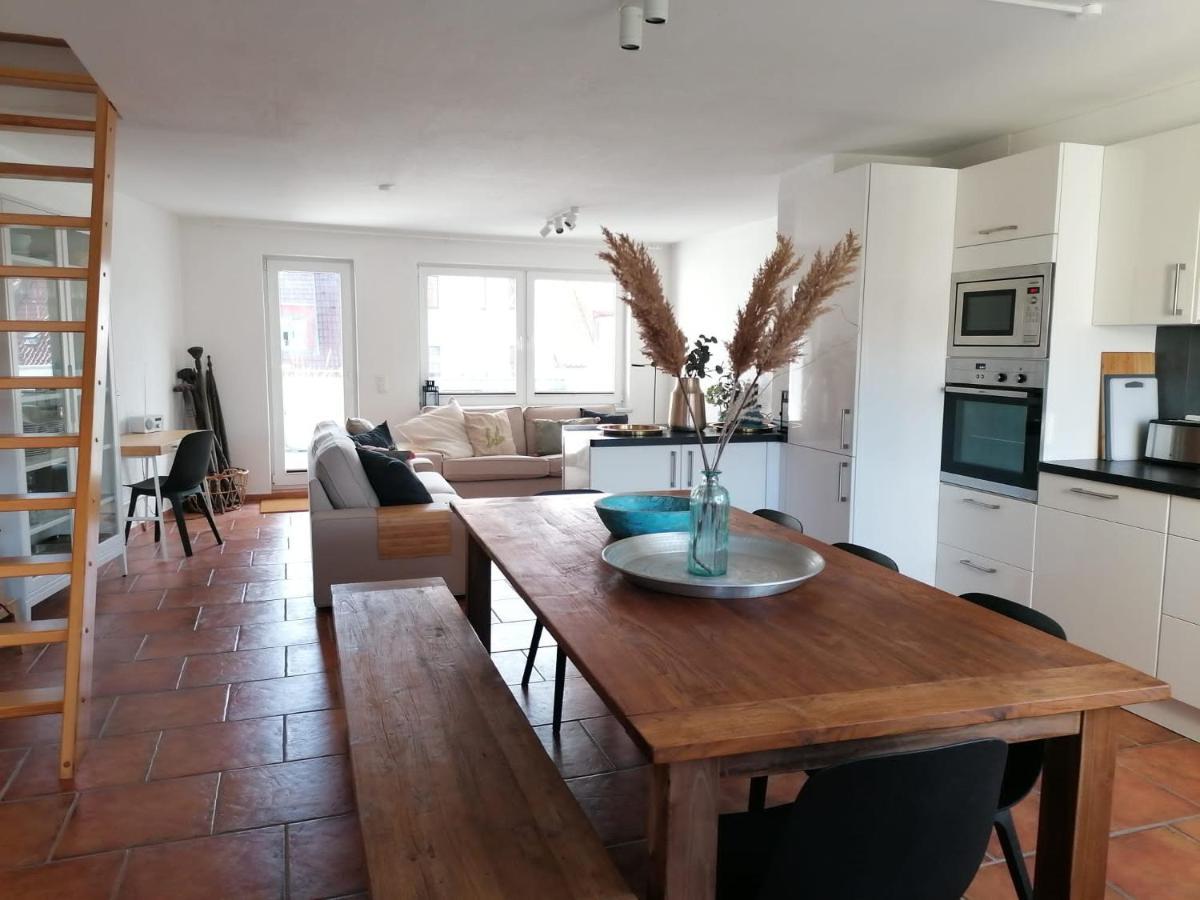 Townhouse Altstadt Wismar Upper Apartment Mit Zwei Terrassen Luaran gambar